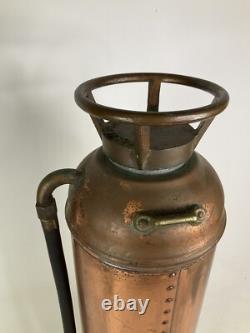 Vintage The Columbia Defense Fire Corp Fire Extinguisher 24 Tall New York EMPTY