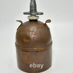 W. H. McNutt New York City Fire Department FDNY Fire Extinguisher Oil Can Brass