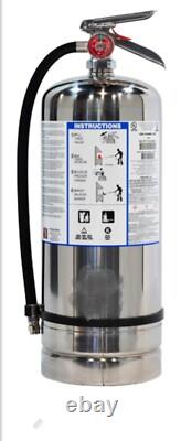 WET CHEMICAL (CLASS K KITCHEN) PORTABLE FIRE EXTINGUISHER with 9/25 tag