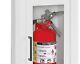 Wall Mount Fire Extinguisher Cabinet Semi-Recessed, 2 1? 2 5 lb H-5799