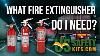 What Fire Extinguisher Do I Need For D O T Regulations