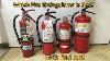 Which Fire Extinguisher Brand Is Best Let S Find Out Amerex And Kidde Tested