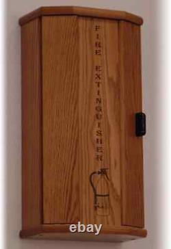 Wooden Mallet FEC10MO Fire Extinguisher Cabinet, Medium Oak