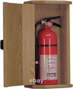 Wooden Mallet FEC10MO Fire Extinguisher Cabinet, Medium Oak