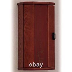 Wooden Mallet Fire Extinguisher Cabinet 10-Pound Mahogany/Engraved