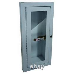 ZORO SELECT Fire Extinguisher Cabinet, Semi Recessed, 20 3/4 in Height, 1RK37