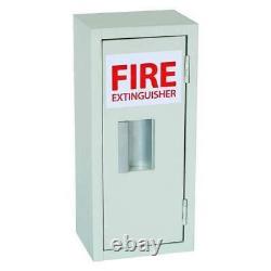 ZORO SELECT Fire Extinguisher Cabinet, Surface Mount, 35GX42