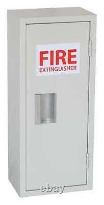 Zoro Select 35Gx43 Fire Extinguisher Cabinet, Surface Mount, 23 5/8 In Height