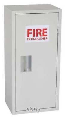 Zoro Select 35Gx44 Fire Extinguisher Cabinet, Surface Mount, 25 9/16 In Height
