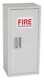 Zoro Select 35Gx44 Fire Extinguisher Cabinet, Surface Mount, 25 9/16 In Height