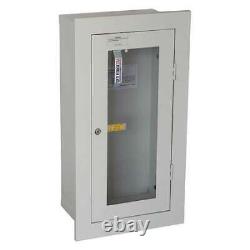 Zoro Select 35Gx47 Fire Extinguisher Cabinet, Semi Recessed, 28 In Height, 20 Lb