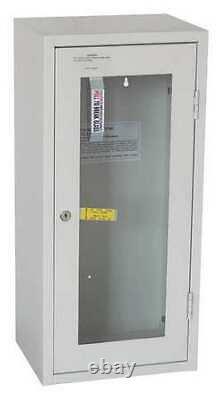 Zoro Select 35Gx50 Fire Extinguisher Cabinet, Surface Mount, 25 9/16 In Height